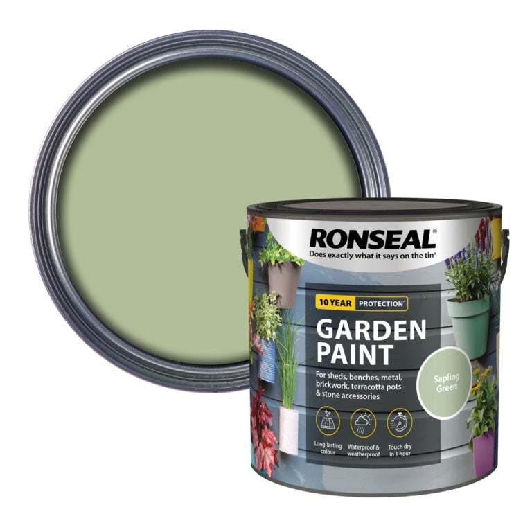 Ronseal Garden Paint 2.5L - Sapling Green