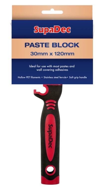 SupaDec Paste Block Brush - 30mm x 120mm