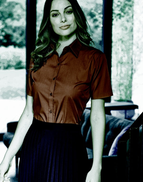 Prestige Black Short Sleeve Blouse - Size 26