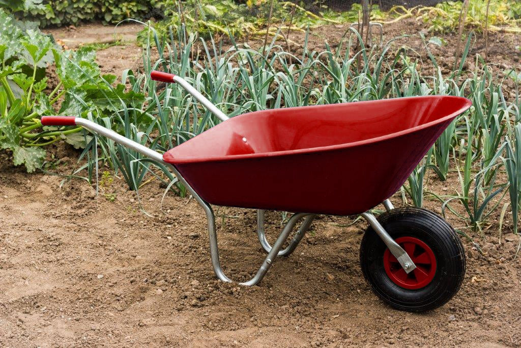 Ambassador Boxed Wheelbarrow 85L - Red
