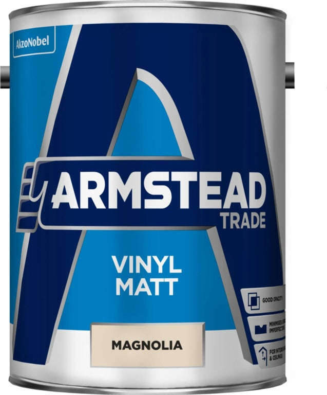 Armstead Trade Vinyl Matt 5L - Magnolia
