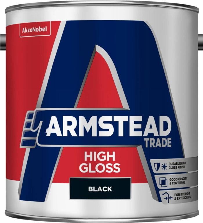 Armstead Trade High Gloss 2.5L - Black