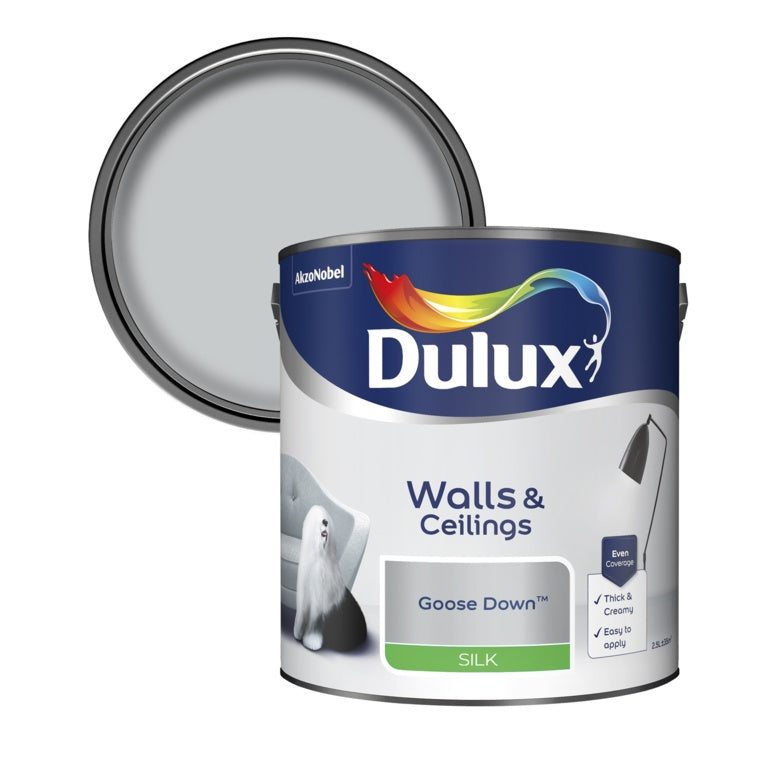 Dulux Silk 2.5L - Goose Down