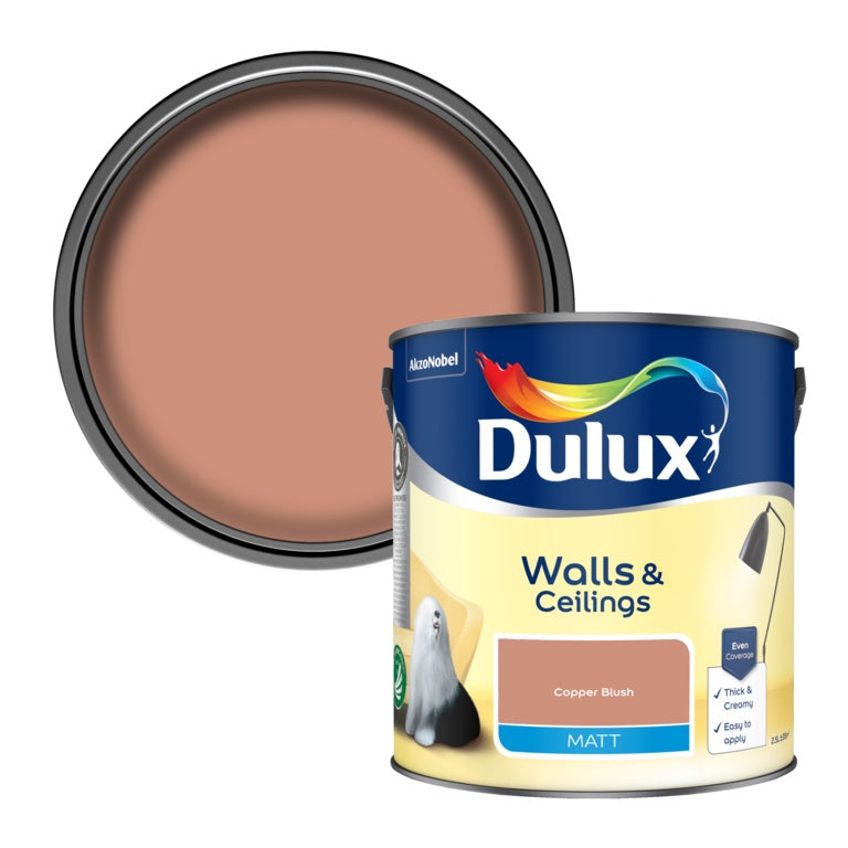 Dulux Matt 2.5L - Copper Blush