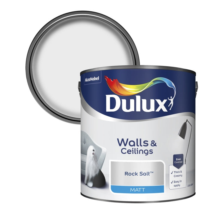 Dulux Matt 2.5L - Rock Salt