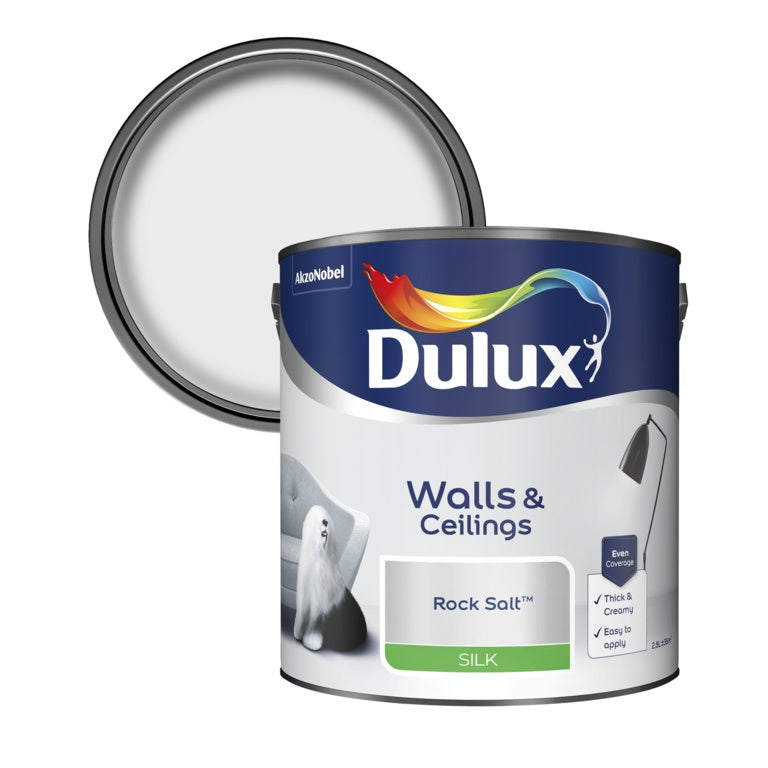 Dulux Silk 2.5L - Rock Salt