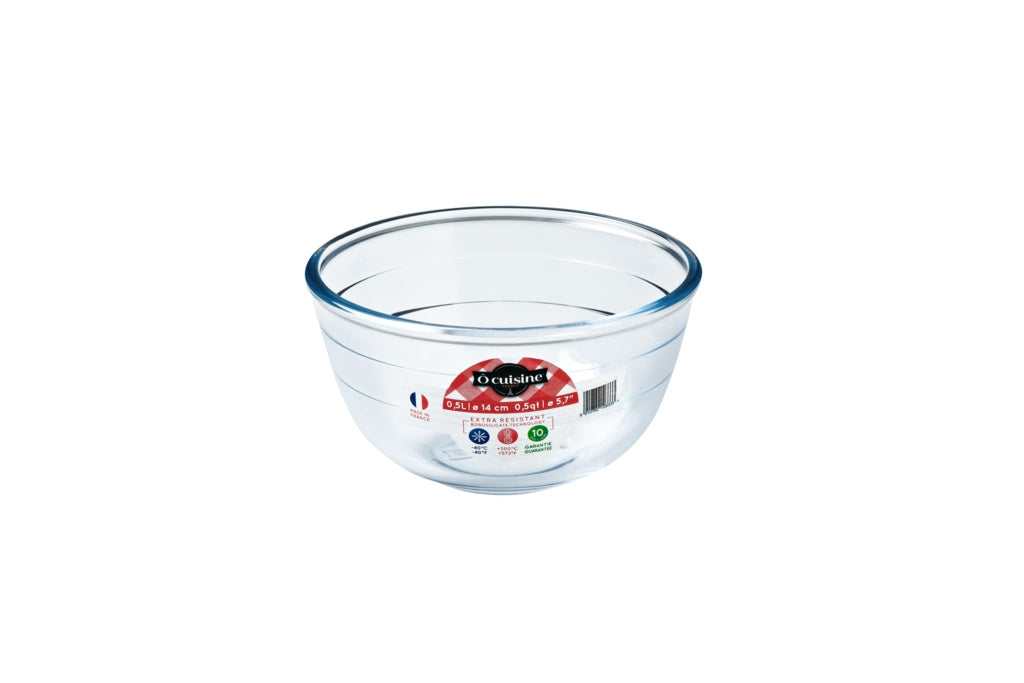 Ocuisine Glass Bowl - 0.5L