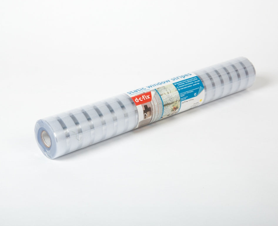d-c-fix® Static Cling Window Film Stripe Clarity - 15cm x 2m