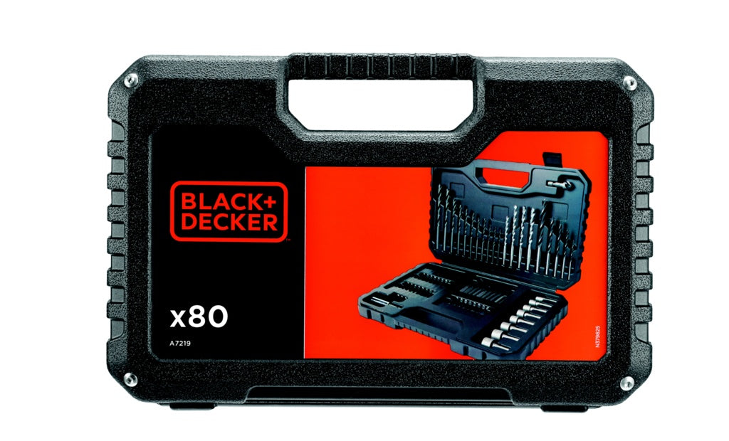 Black & Decker Mixed Accessory Set - 80 Piece