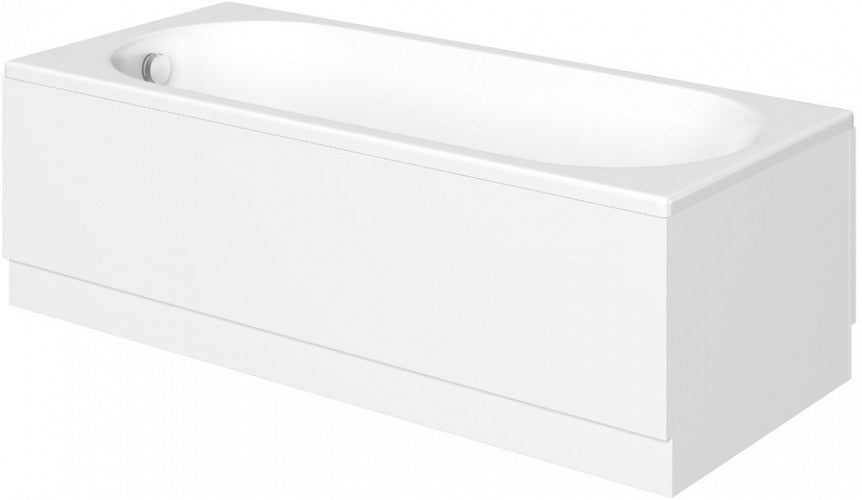 Trojan Cascade Acrylic Bath - L: 1700 x W: 700 x D: 510mm