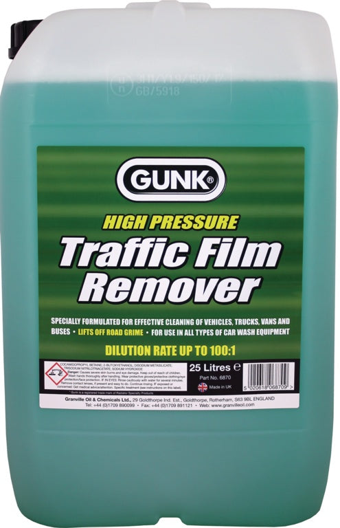Gunk Traffic Film Remover - 25L
