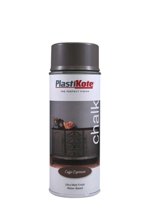 PlastiKote Chalk Spray Paint 400ml - Caffe Espresso