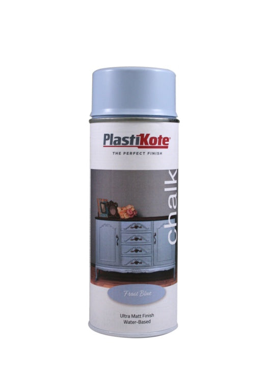 PlastiKote Chalk Spray Paint 400ml - Frost Blue