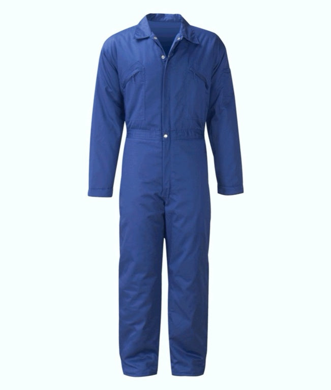 Orbit Mens Coverall Boiler Suit Royal - Medium
