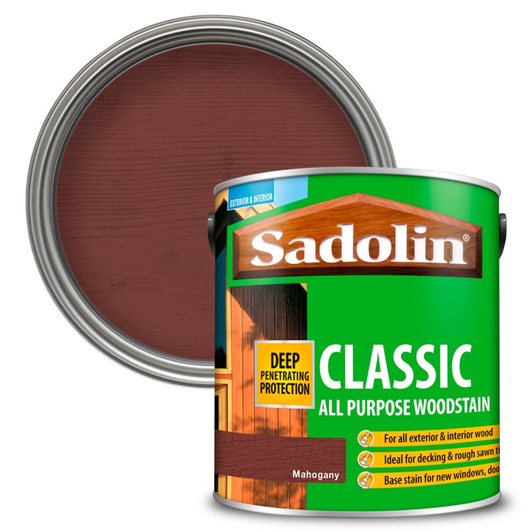 Sadolin Classic Wood Protection - 2.5L Mahogany