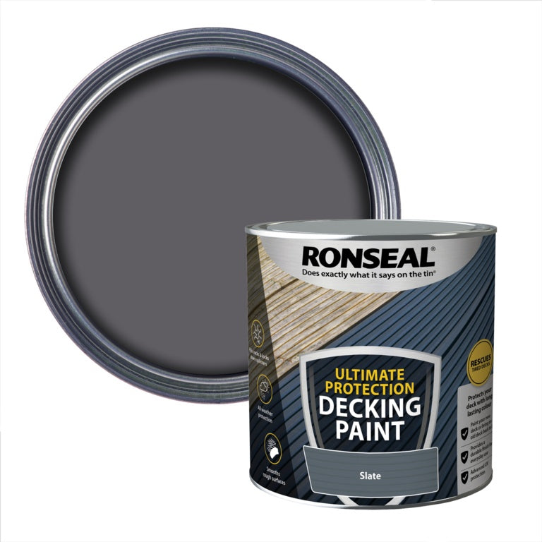 Ronseal Ultimate Protection Decking Paint 2.5L - Slate
