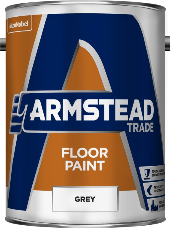 Armstead Trade Floor Paint - 5L Grey