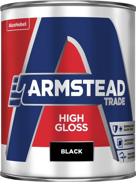 Armstead Trade High Gloss 5L - Black