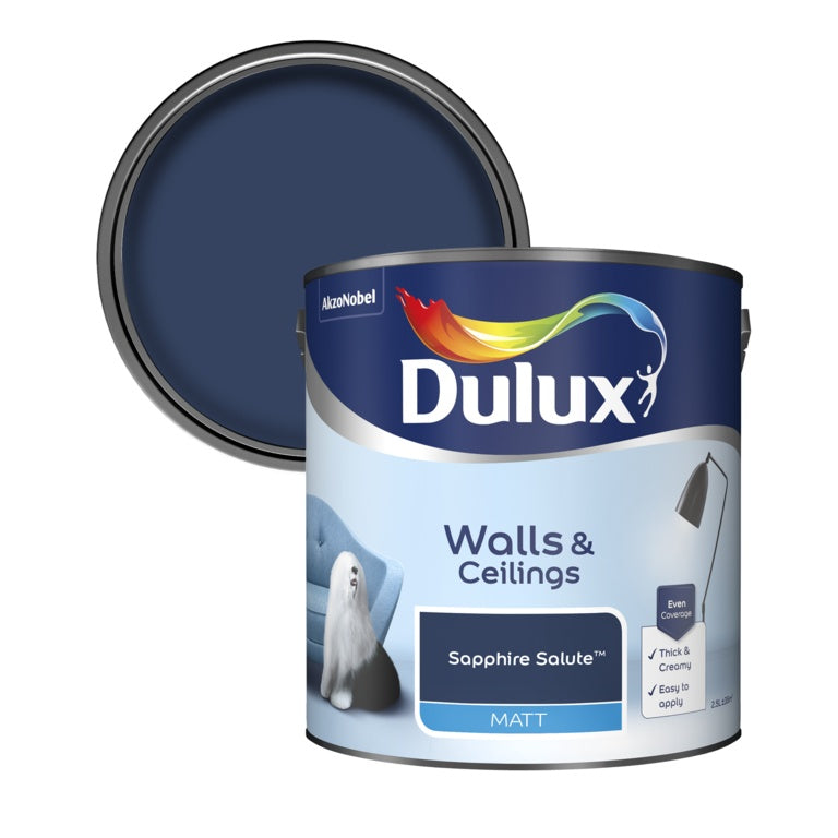Dulux Matt 2.5L - Sapphire Salute