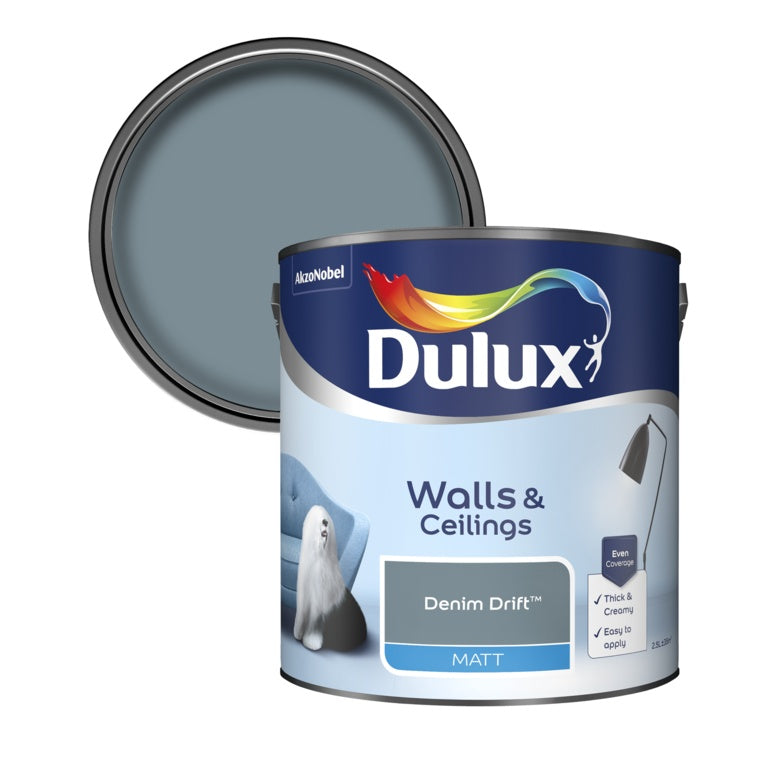 Dulux Matt 2.5L - Denim Drift
