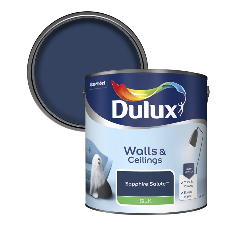 Dulux Silk 2.5L - Sapphire Salute