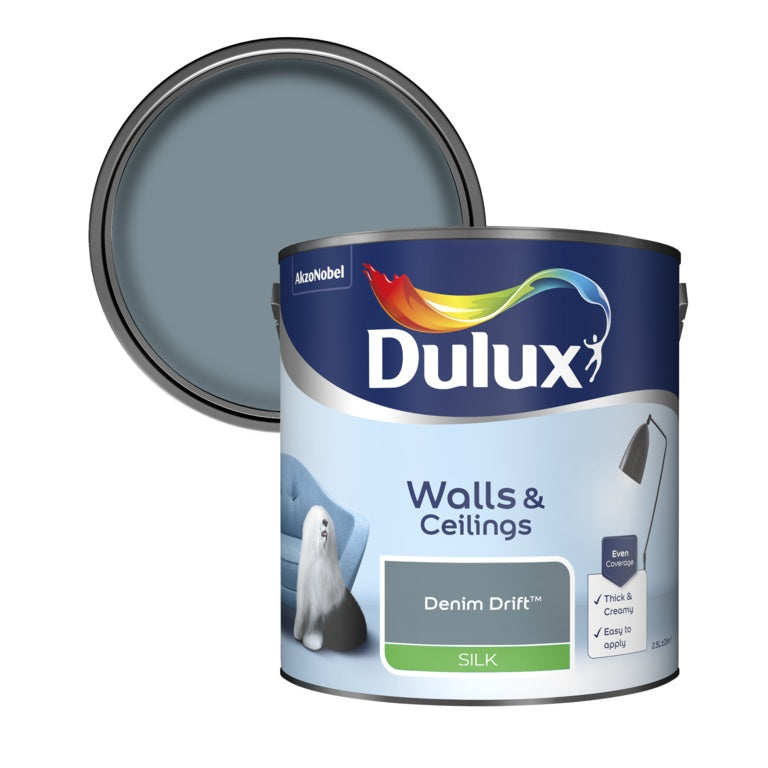 Dulux Silk 2.5L - Denim Drift