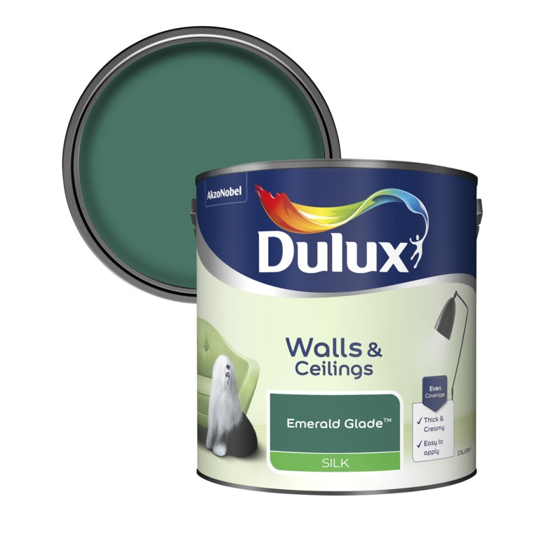 Dulux Silk 2.5L - Emerald Glade