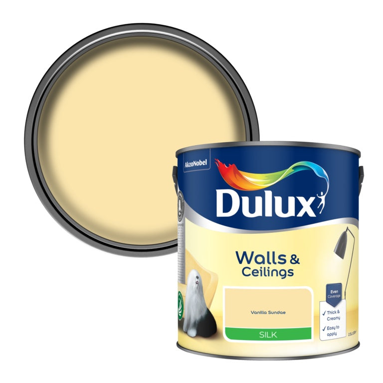 Dulux Silk 2.5L - Vanilla Sundae