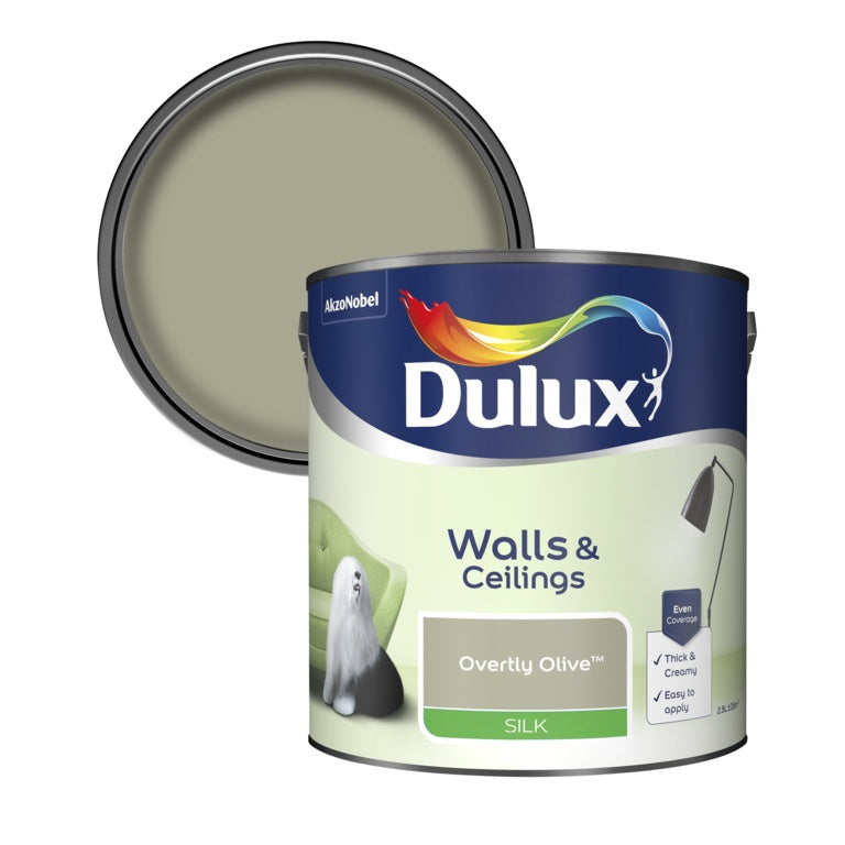 Dulux Silk 2.5L - Overtly Olive