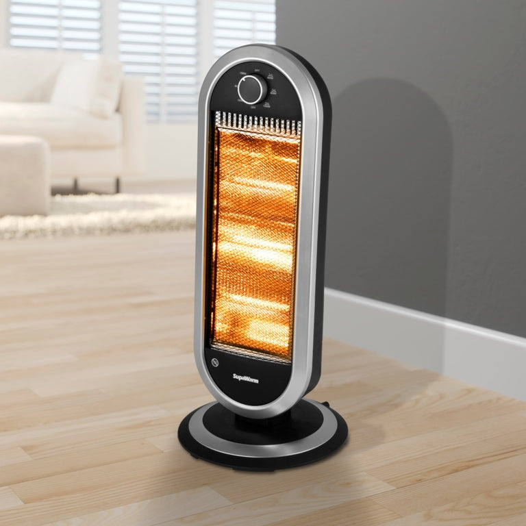 SupaWarm Deluxe Halogen Heater - 1200w