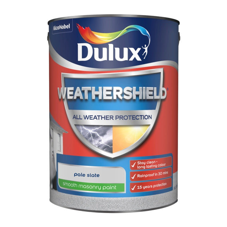 Dulux Weathershield Smooth 5L - Pale Slate