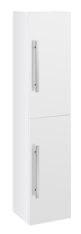 SP Avalon White Wall Hung Tall Storage Unit - 300mm