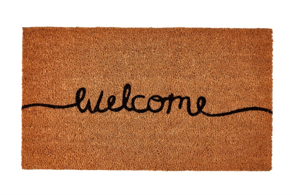 Groundsman Welcome Natural Coco Doormat - 40 x 70cm
