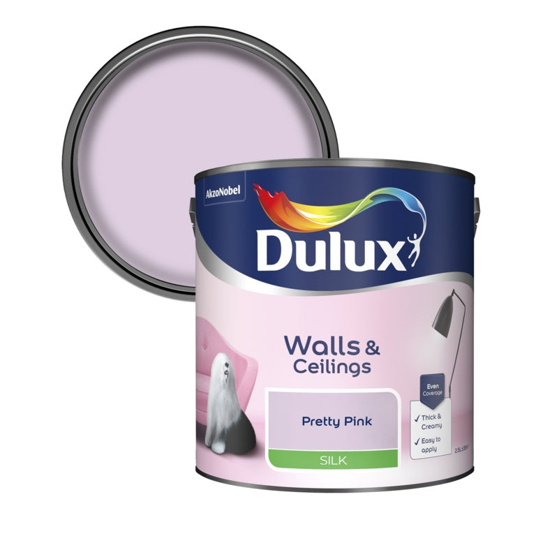 Dulux Silk 2.5L - Pretty Pink