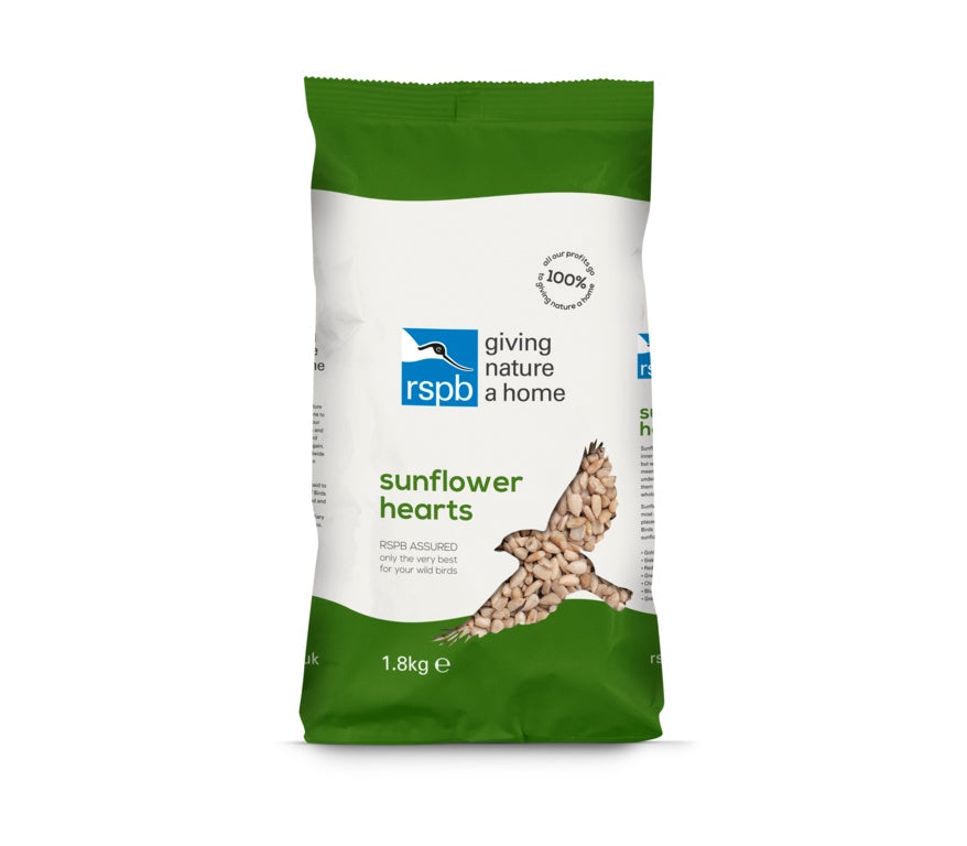 Rspb Sunflower Hearts - 1.8kg