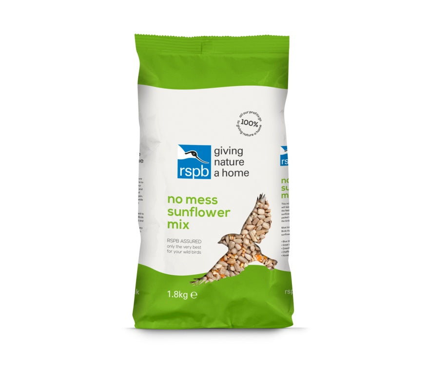 Rspb No Mess Sunflower Mix - 1.8kg
