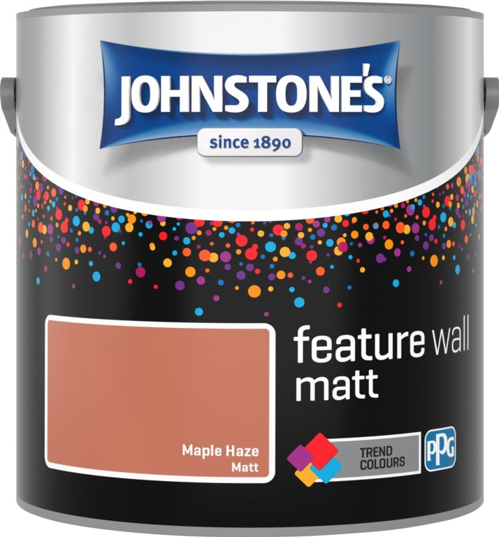 Johnstone's Feature Wall Matt 2.5L - Maple Haze