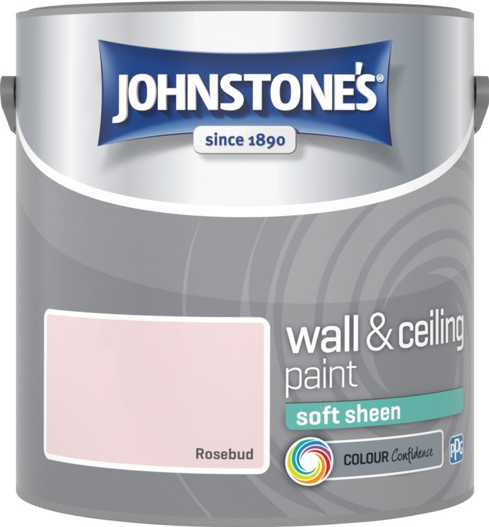 Johnstone's Wall & Ceiling Soft Sheen 2.5L - Rosebud