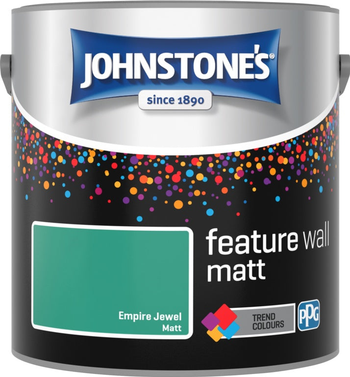Johnstone's Feature Wall Matt 2.5L - Empire Jewel