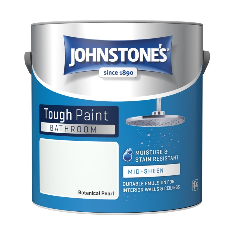 Johnstone's Bathroom Midsheen 2.5L - Botanical Pearl