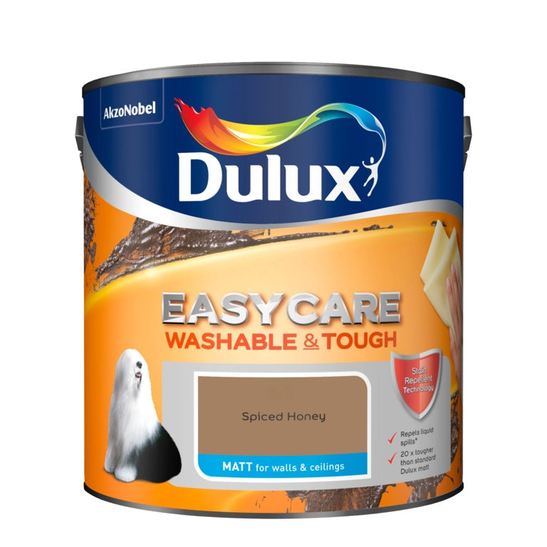 Dulux Easycare Matt 2.5L - Spiced Honey