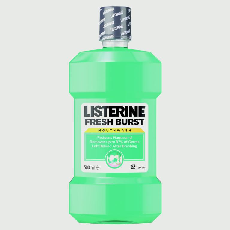Listerine Mouth Wash 500ml - Fresh Burst