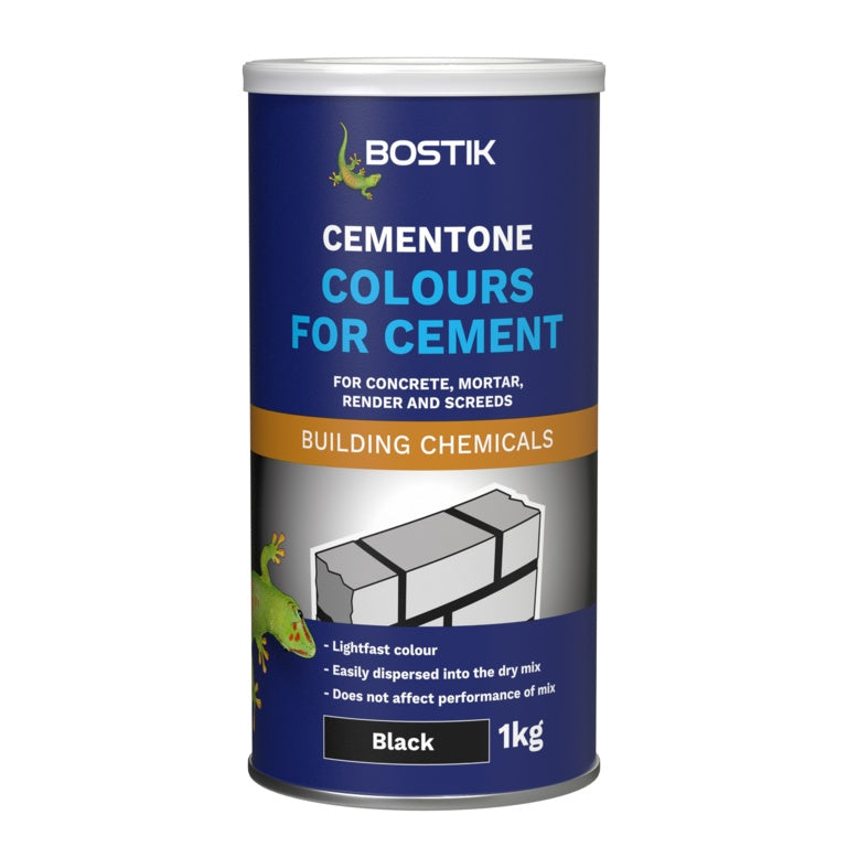 Cementone Colours For Cement - 1kg - Black