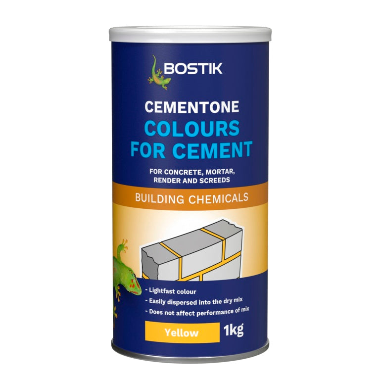 Cementone Colours For Cement - 1kg - Yellow