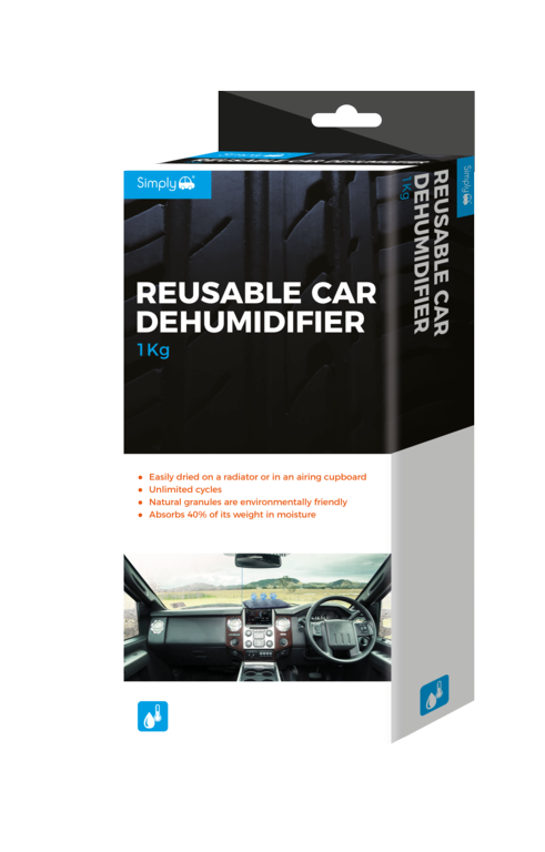Simply Reusable Car Dehumidifier - 1kg