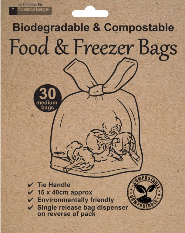 Planit Eco Friendly Freezer Bags - Pack 30