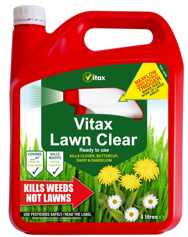 Vitax Lawn Cear - 4L RTU