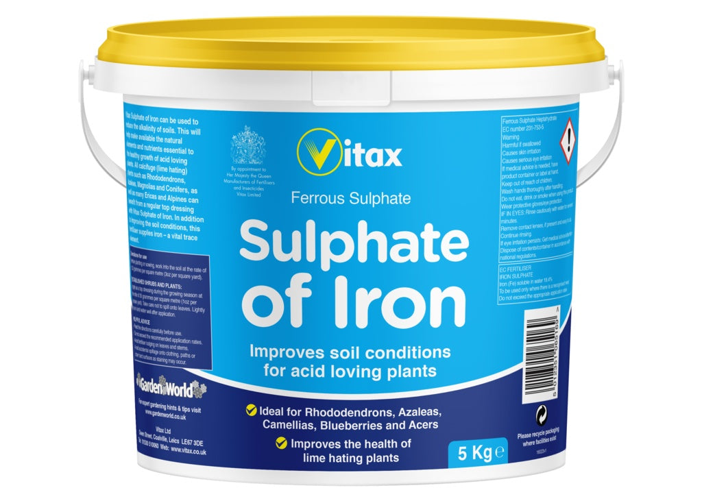Vitax Sulphate Of Iron - 5kg