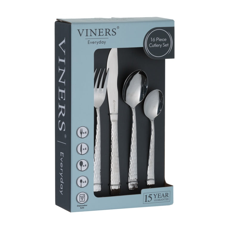 Viners Everyday 18/0 Cutlery Set - Glisten 16 Piece