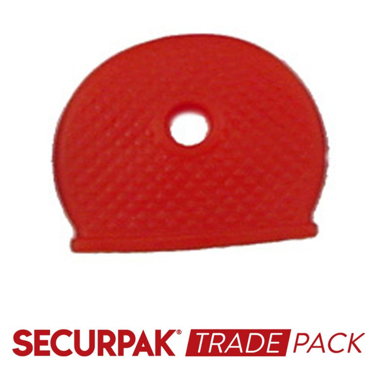 Securpak Key Cap Plastic Assorted - 40 Pack